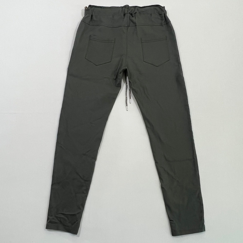 Venti6 Magic Pants Olive Green Stretch Joggers Leopard‎ Waistband Italy S READ - Picture 2 of 10